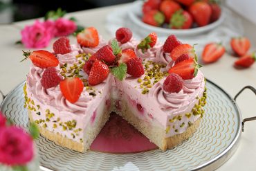 Berry-Creamy-Cheesecake - B.B.´s Bakery | Vegan Backen Und Naschen